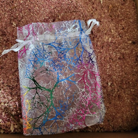 Lot of 6 Natural Muslin Fabric Cedar Sachet Drawsting Bags 1-2+ oz ea - Picture 6 of 7